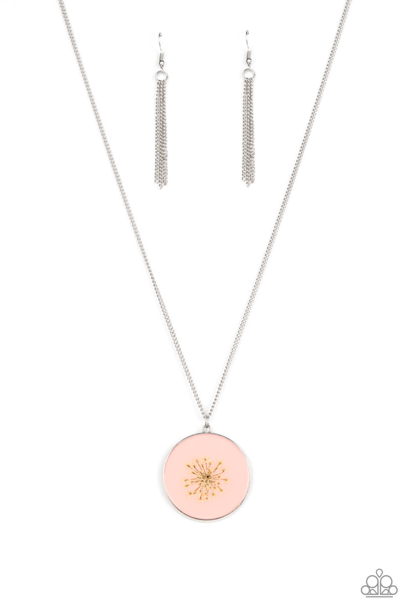 Prairie Picnic ~ Pink Necklace
