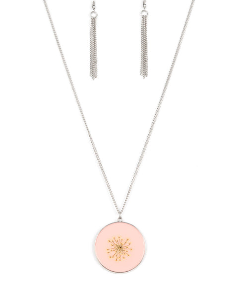 Prairie Picnic ~ Pink Necklace