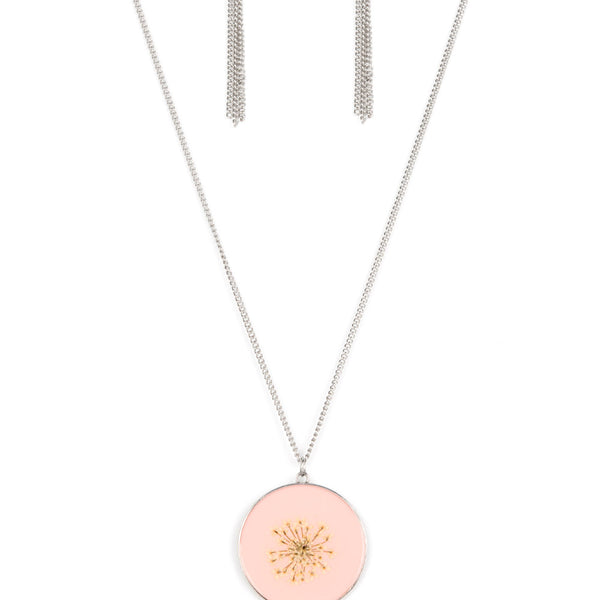 Prairie Picnic ~ Pink Necklace
