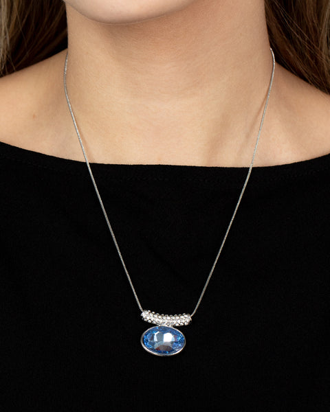 Pristinely Prestigious ~ Blue Necklace