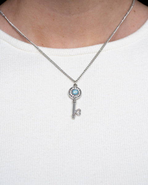 Prized Key Player ~ Blue Necklace