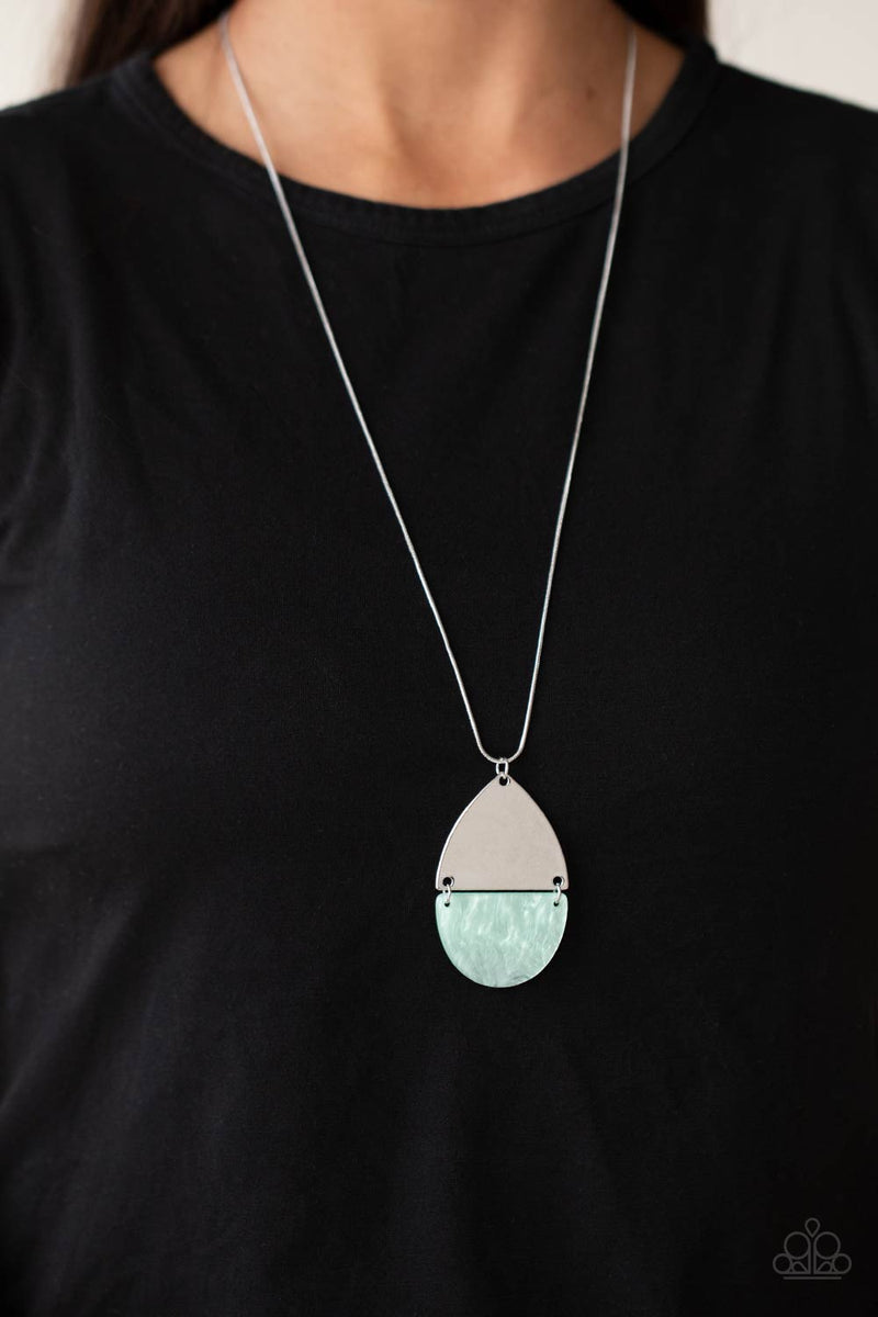 Rainbow Shores ~ Blue Necklace
