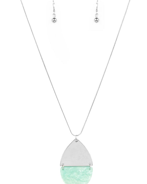 Rainbow Shores ~ Blue Necklace