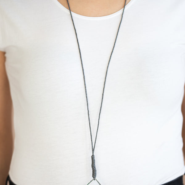 Raw Talent ~ Silver Necklace