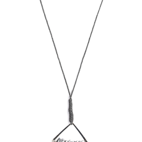 Raw Talent ~ Silver Necklace