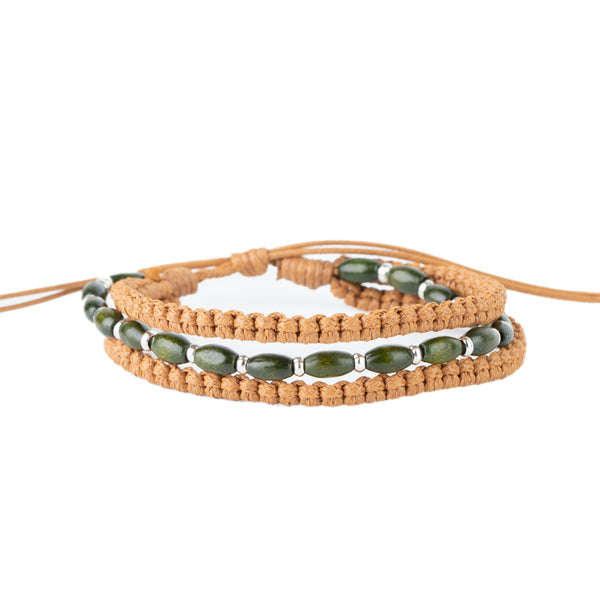 Refreshingly Rural ~ Green Bracelet