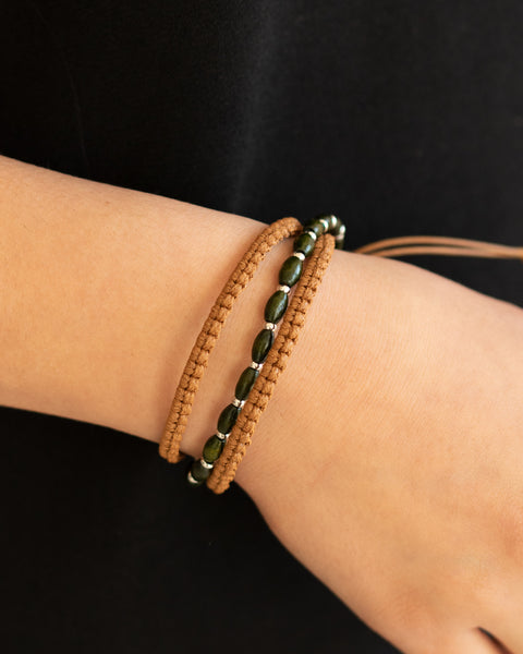 Refreshingly Rural ~ Green Bracelet
