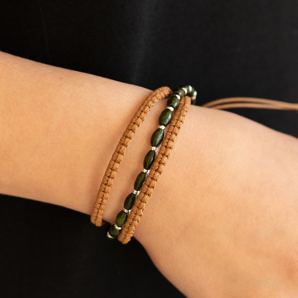 Refreshingly Rural ~ Green Bracelet