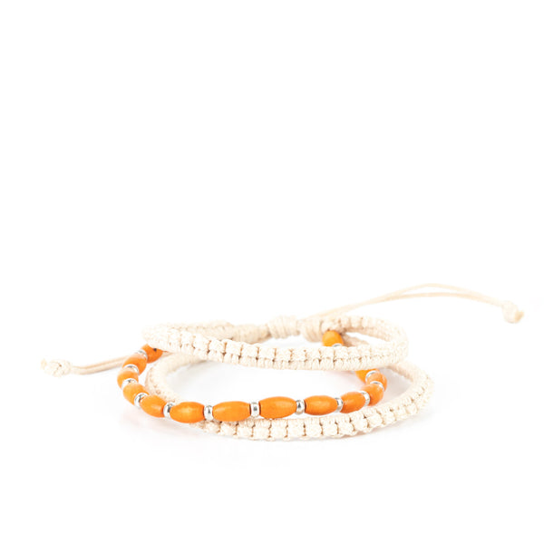 Refreshingly Rural ~ Orange Bracelet