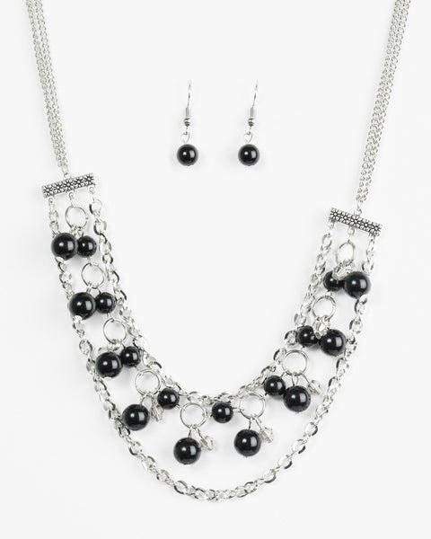 Rockefeller Romance ~ Black Necklace