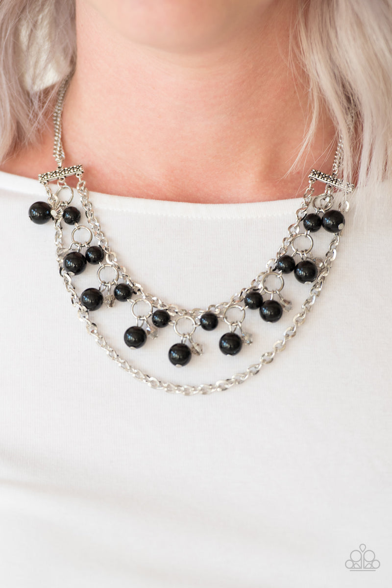 Rockefeller Romance ~ Black Necklace