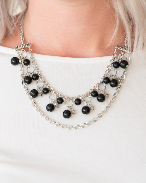 Rockefeller Romance ~ Black Necklace