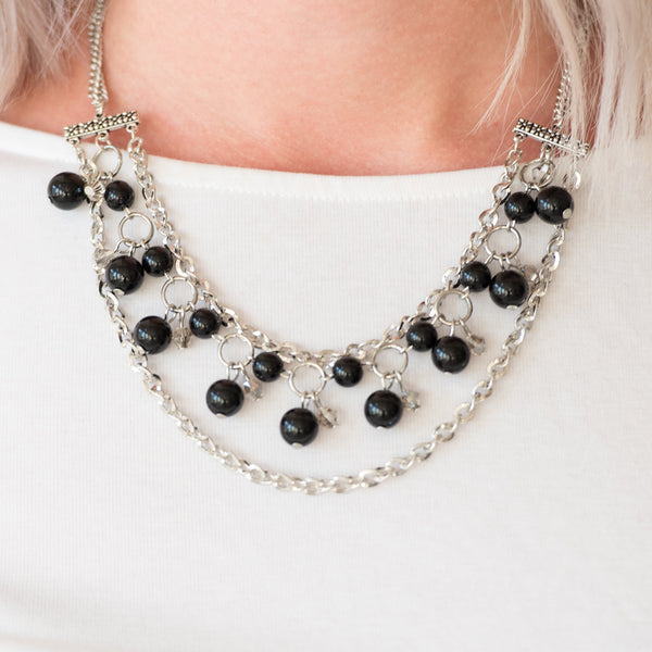 Rockefeller Romance ~ Black Necklace