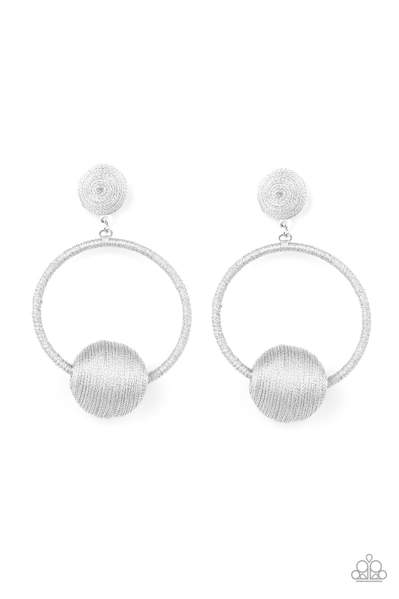 Social Sphere ~ Silver Earrings
