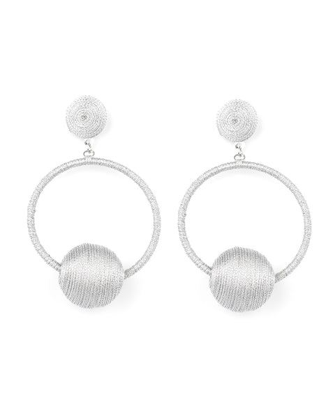 Social Sphere ~ Silver Earrings
