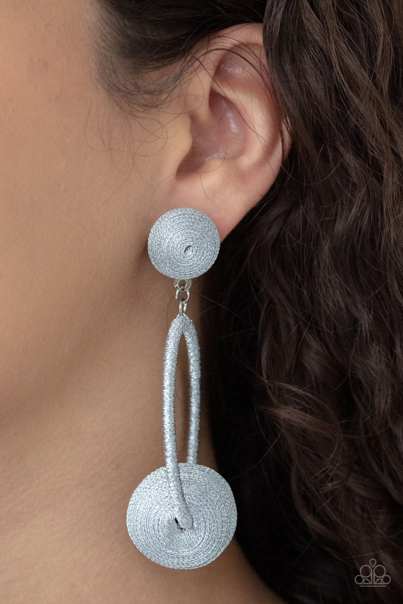 Social Sphere ~ Silver Earrings