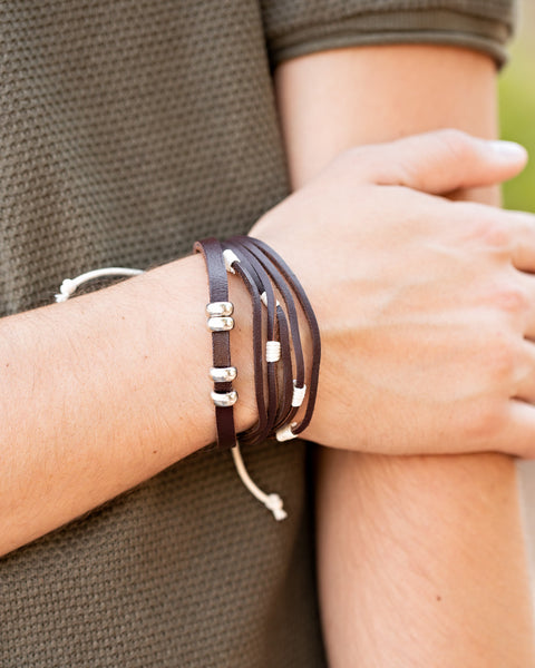 Solo Quest ~ Brown Bracelet