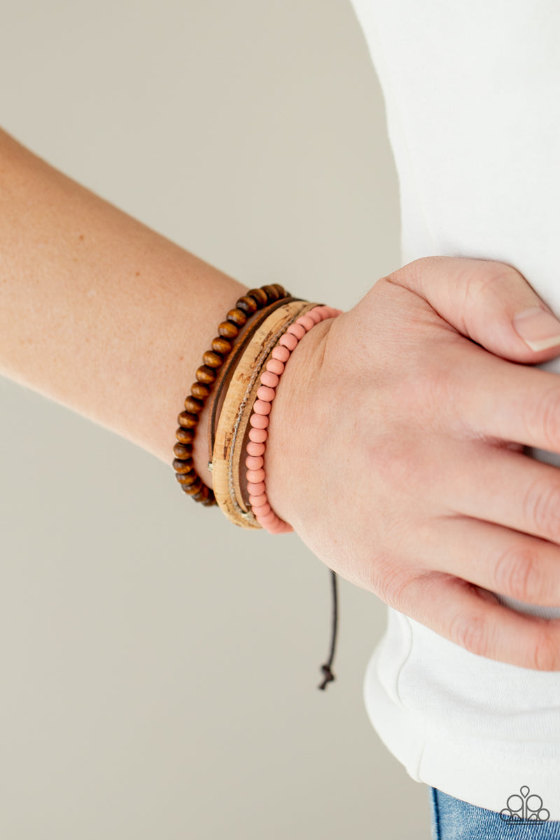STACK To Basics ~ Pink Bracelet