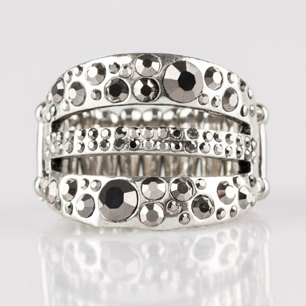 Stacks On Stacks On Stacks ~ Silver Ring