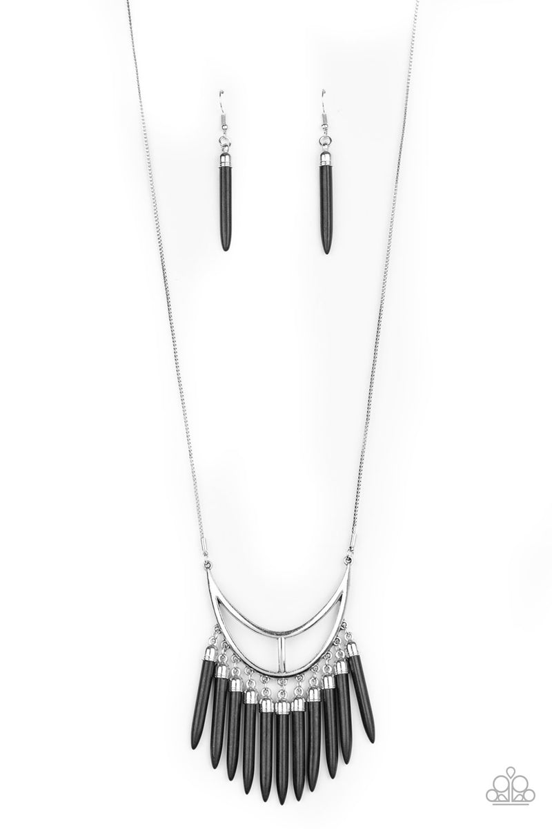 Stone Age A-Lister ~ Black Necklace