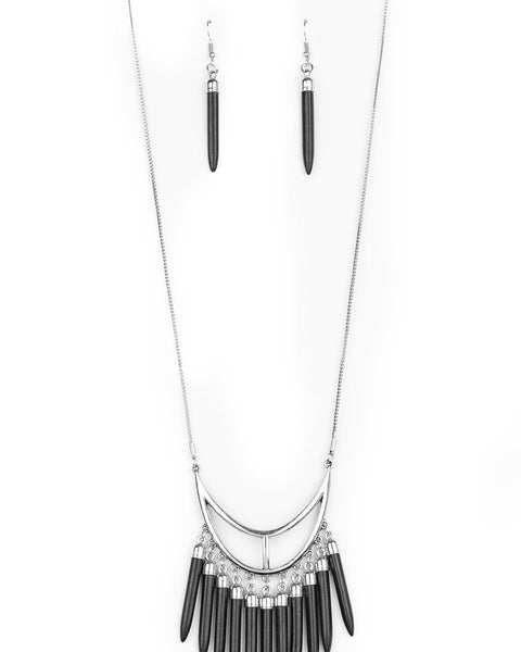 Stone Age A-Lister ~ Black Necklace