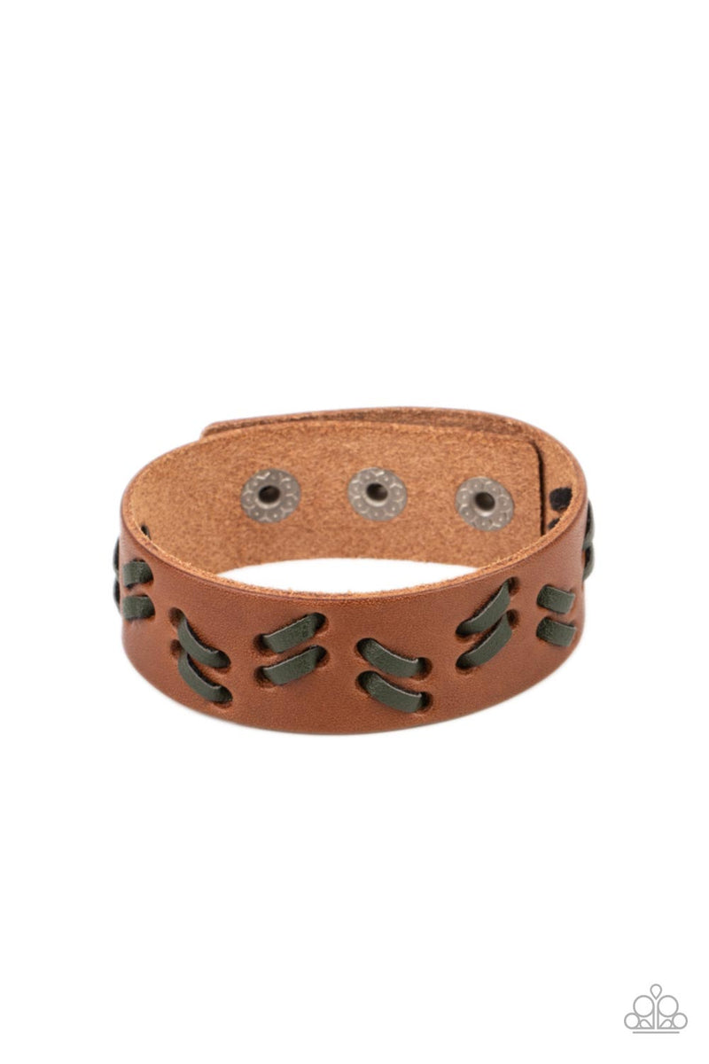 Suburban Wrangler ~ Green Bracelet