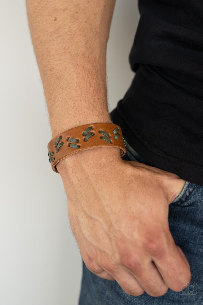 Suburban Wrangler ~ Green Bracelet