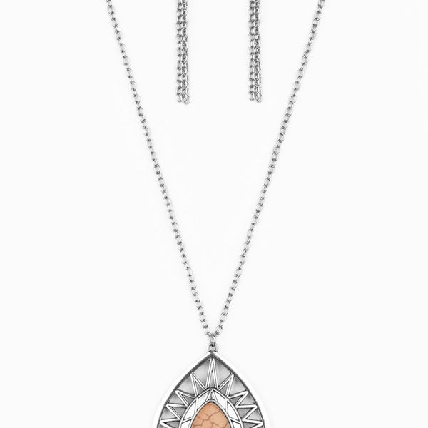Summer Sunbeam ~ Brown Necklace