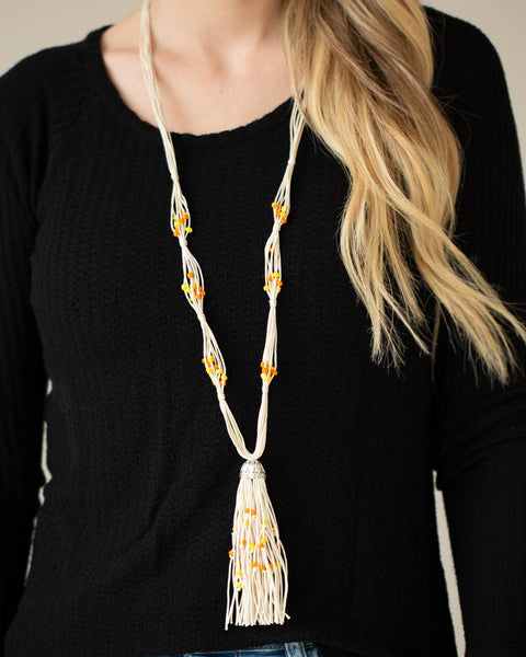 Summery Sensations ~ Orange Necklace