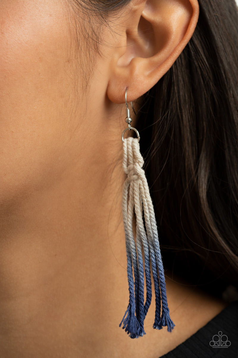 Surfin' The Net ~ Blue Necklace