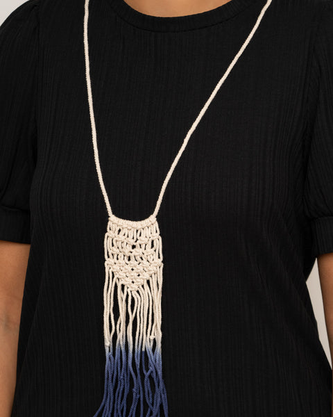 Surfin' The Net ~ Blue Necklace