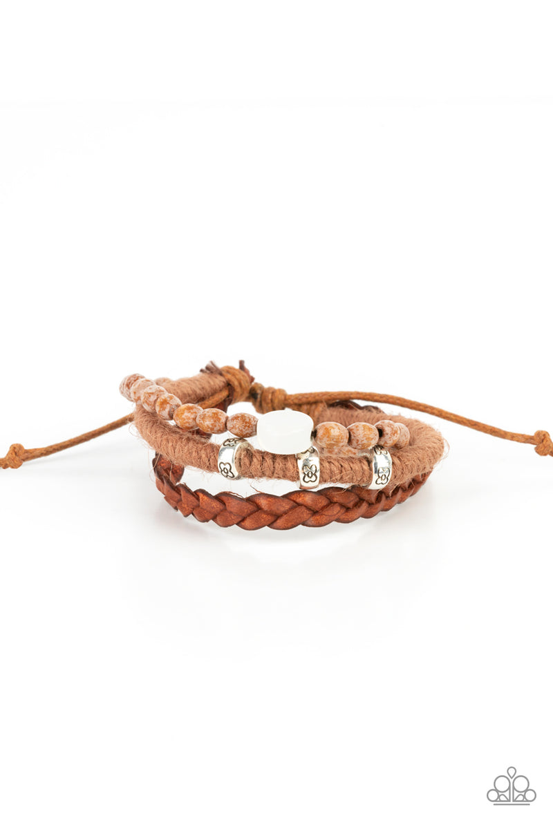Terrarium Terrain ~ Brown Bracelet