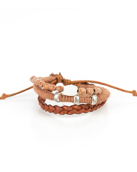 Terrarium Terrain ~ Brown Bracelet