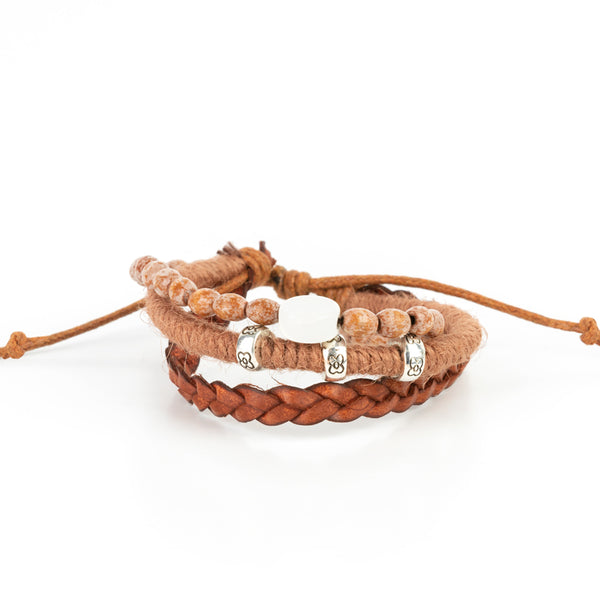 Terrarium Terrain ~ Brown Bracelet