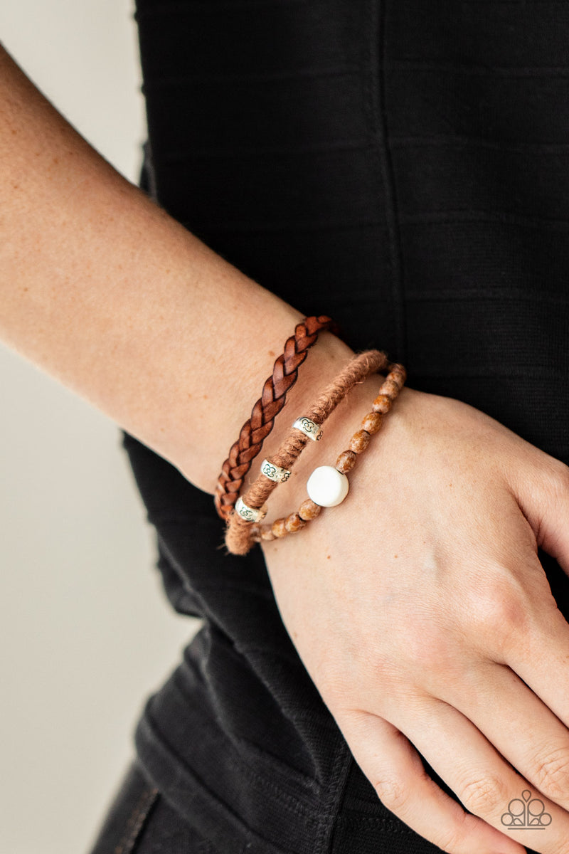 Terrarium Terrain ~ Brown Bracelet