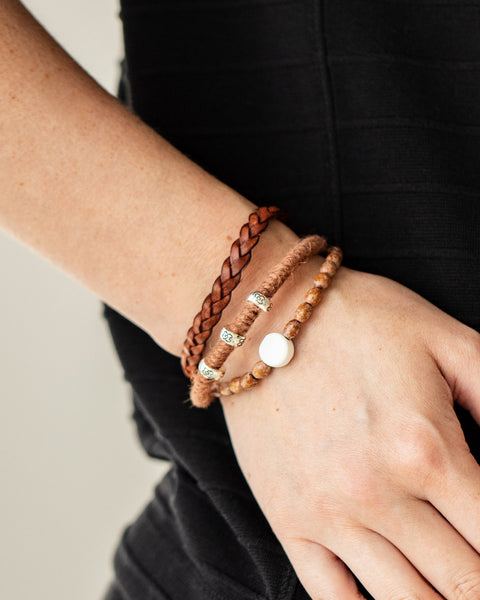 Terrarium Terrain ~ Brown Bracelet