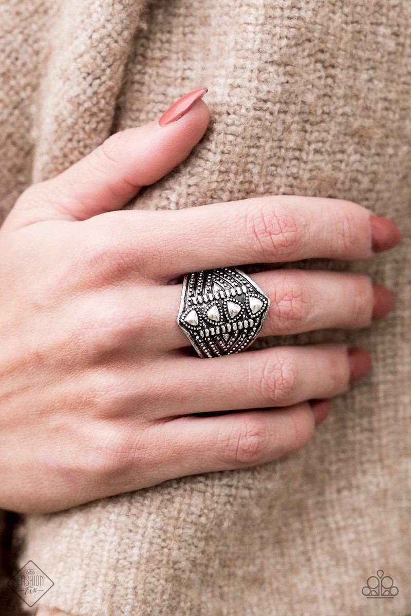 Texture Tracker ~ Silver Ring