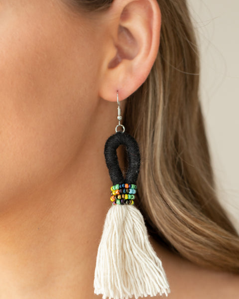 The Dustup ~ Black Earrings