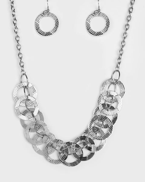 The Main Contender ~ Silver Necklace