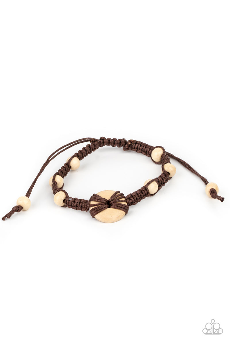 The Road Knot Taken ~ Brown Bracelet