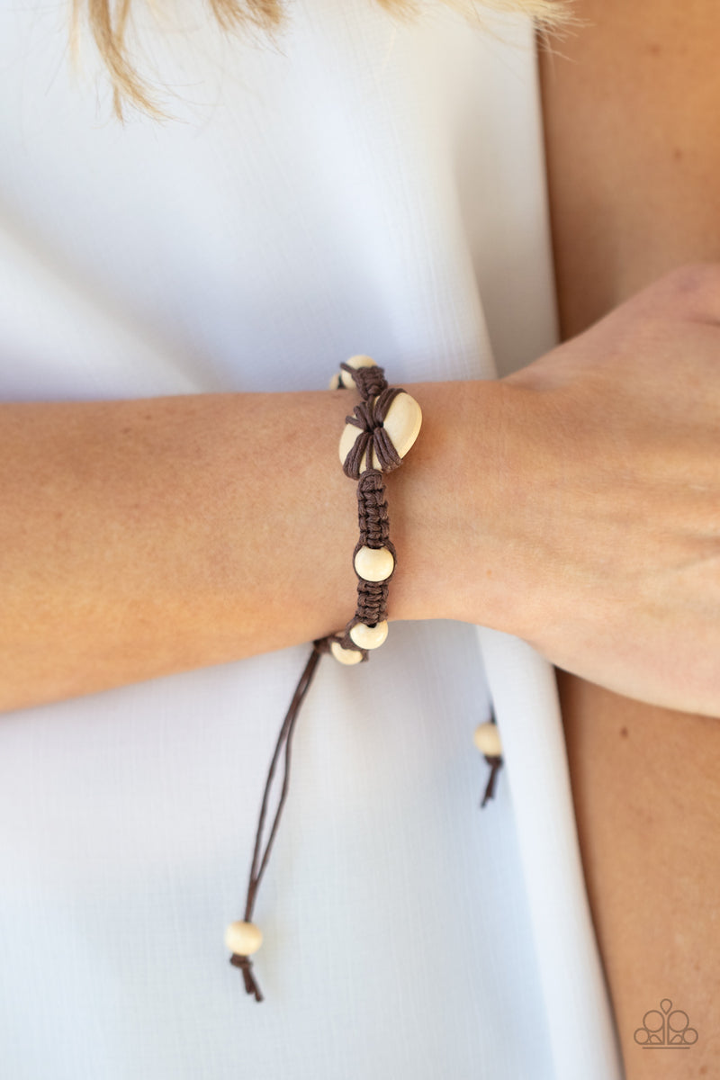 The Road Knot Taken ~ Brown Bracelet