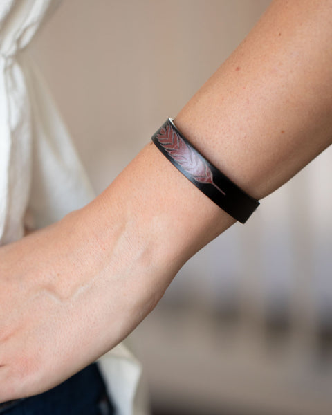 This Quill All Be Yours ~ Black Bracelet