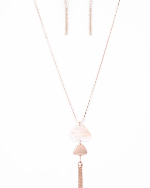 TIDE You Over ~ Rose Gold Necklace
