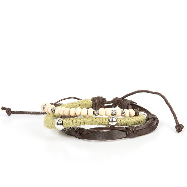Timber Trail ~ Green Bracelet