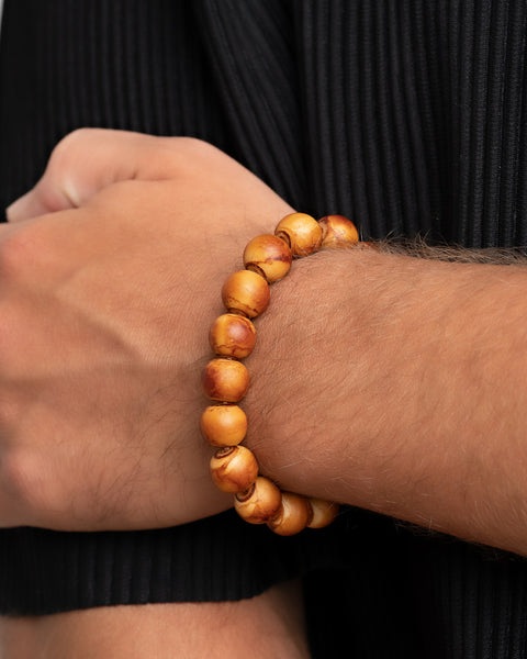 Totally Timber Mill ~ Brown Bracelet