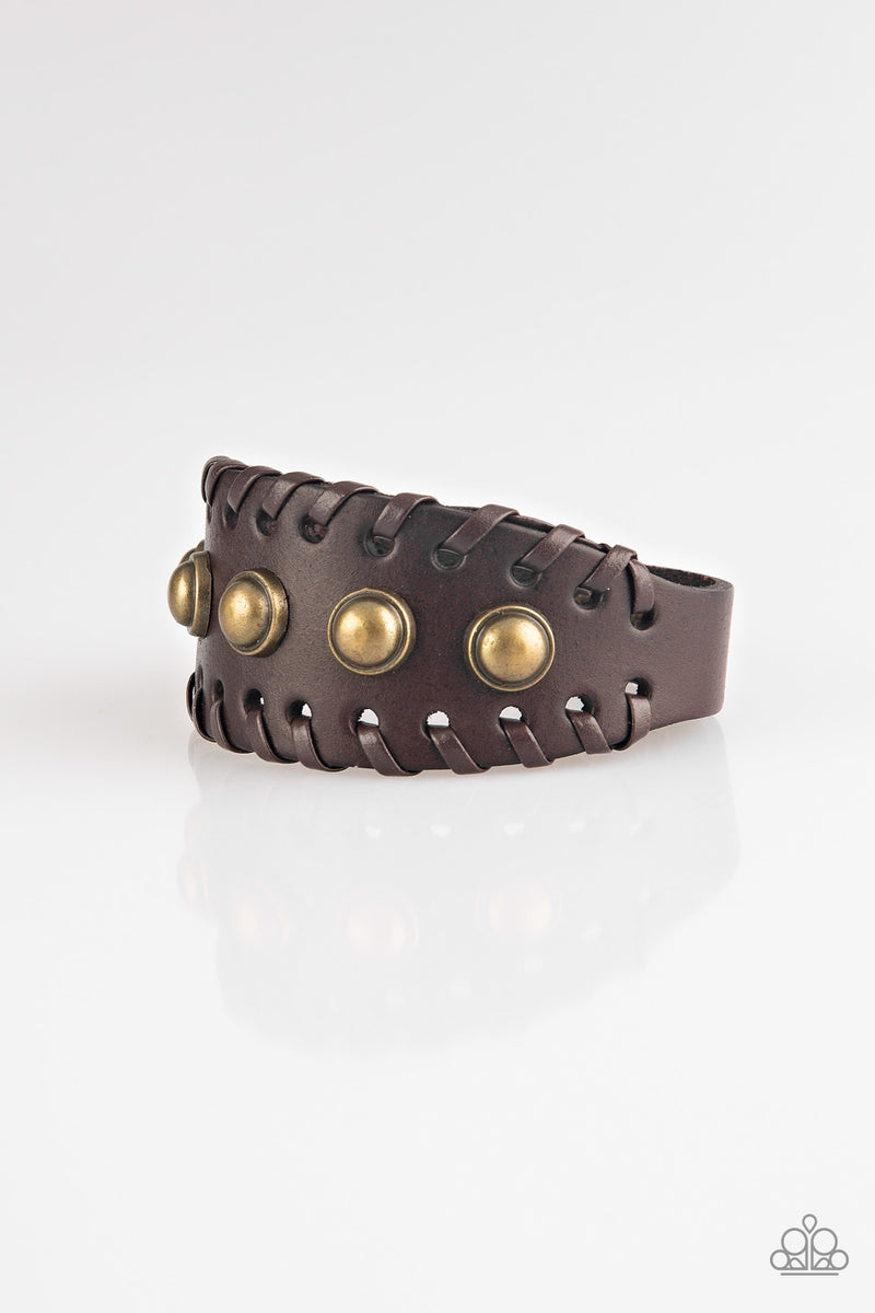 Urban Cowboy ~ Brown Bracelet