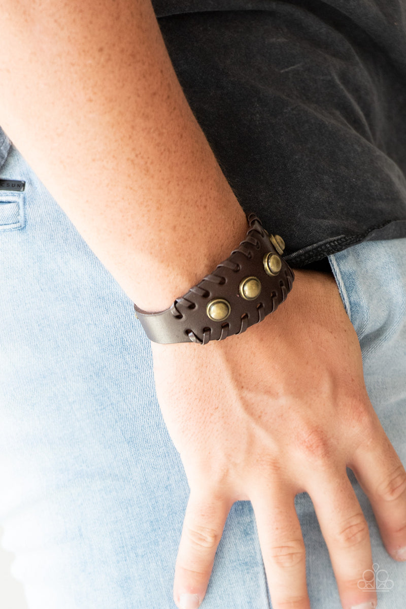 Urban Cowboy ~ Brown Bracelet