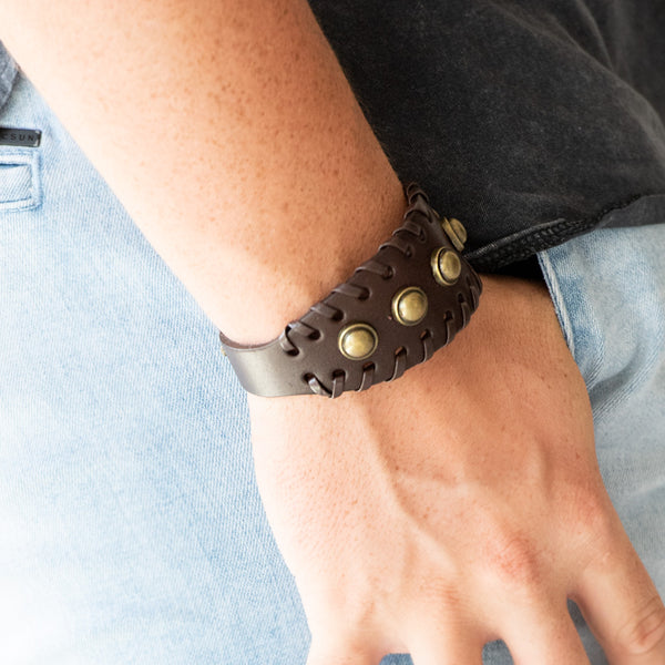Urban Cowboy ~ Brown Bracelet