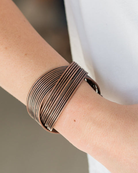 Urban Glam ~ Copper Bracelet