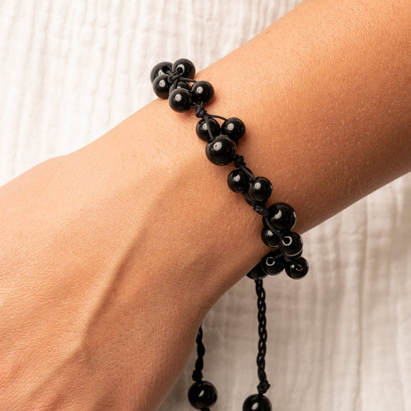 Vintage Versatility ~ Black Bracelet